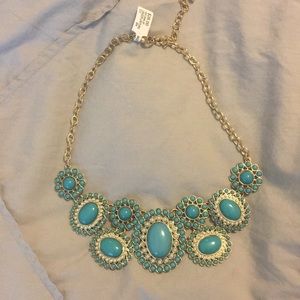 BRAND NEW W/TAG Teal Necklace